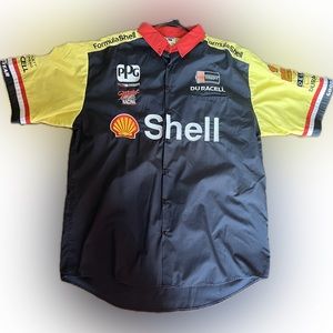 Vintage Team Rahal Indy Car Racing Shell Pit Crew Shirt
